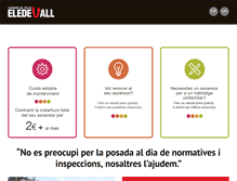 Tablet Screenshot of eledevall.com